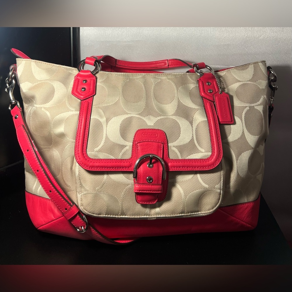 Coach Abby Carryall Purse Tote Bag